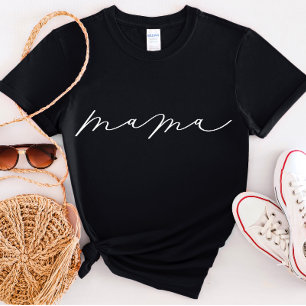 Mama Cute Script T-Shirt