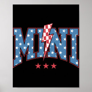 Mama Dada Mini 4 juli Amerikaanse Familie Matching Poster