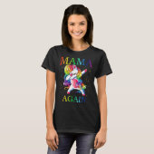 MAMA de nouveau T-shirt UNICORN - Fille aînée frèr (Devant entier)
