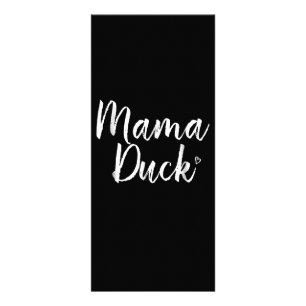 Mama Duck, Cute Duck, Mors Day, Gifts mama Reclamekaart