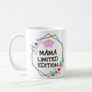 MAMA ÉDITION LIMITÉE - Fleurs & Couronne Mug Tasse