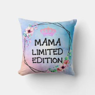 MAMA ÉDITION LIMITÉE - Oreiller Pastel & Couronne