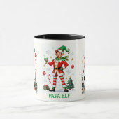 Mama Elf Mug – Cute Holiday Christmas Coffee cup (Centre)