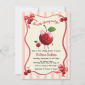 Mama en Baby Kers Baby Shower Kaart (Voorkant)