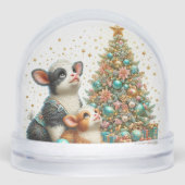 Mama en Baby Koe Sneeuwbol (Voorkant)