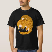 Mama en Baby Pangolin T-shirt (Voorkant)