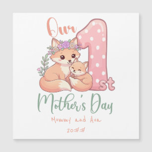 Mama en Baby Vos Roze 1e Moederdag