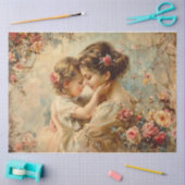 Mama en ik tissuepapier (Craft)