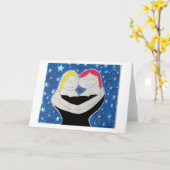 Mama en ik-Wenskaarten Kaart (Gele Bloem)