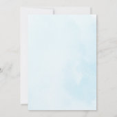 Mama en papa Baby shower Beer Kaart (Achterkant)