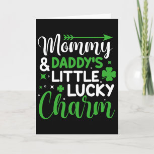 Mama en papa's kleine geluksbrenger St. Patrick Da Kaart