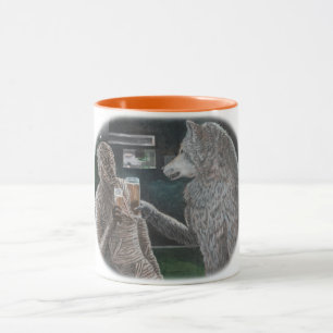 Mama en weerwolf Drink Mok van de Fantasy Art Coff