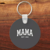 Mama Est 1941 Mom D Mothers Day Ized  Sleutelhanger (Voorkant)