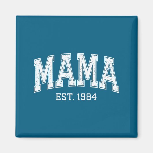 Mama Est 1984 Mom D Mothers Day Ized  Magneet (Voorkant)