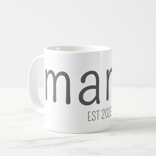 Mama Est 2025 Custom Mug (Devant gauche)