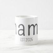 Mama Est 2025 Custom Mug (Centre)