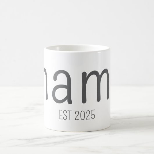 Mama Est 2025 Custom Mug (Centre)