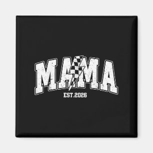 Mama Est 2026 Zwangerschapsaankondiging Bliksemsch Magneet