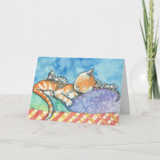 Mama et la carte des chats jumeaux de Molly Harris (Devant)