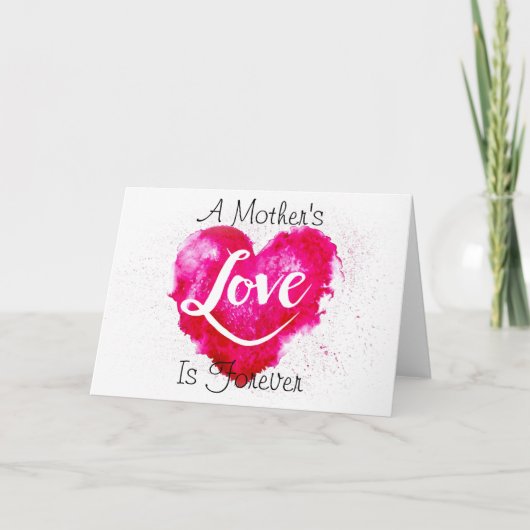 mama feestdagen kaart (Voorkant)