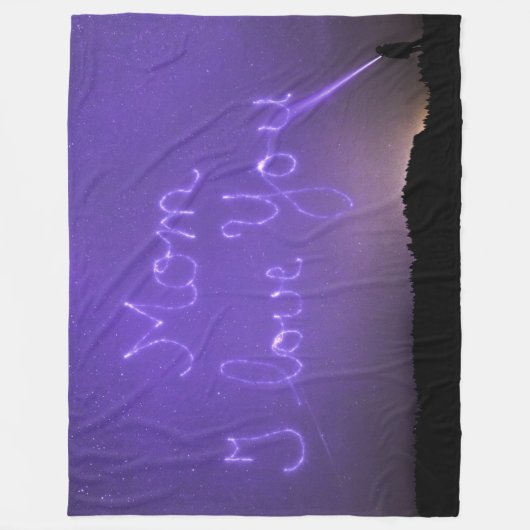 mama fleece deken (Voorkant)