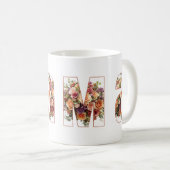 Mama Floral Coffee Mug (Devant droit)
