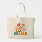 Mama Flower Tas (Achterkant)