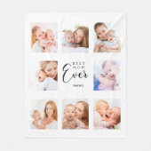 Mama foto collage Moederdag Fleece Deken (Voorkant)