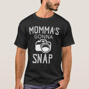 Mama gaat grappige filmcamerafotografie maken t-shirt