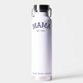 Mama Gevestigd 💦 Gepersonaliseerde Moederdag Gift Waterfles (Voorkant)