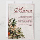 Mama - gewoon onvervangbaar - Bouquet (Voorkant)