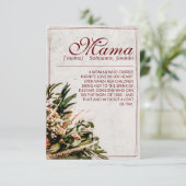 Mama - gewoon onvervangbaar - Bouquet (Staand voorkant)