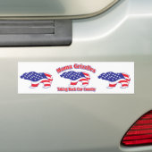 Mama Gizzlies Bumpersticker (Op auto)
