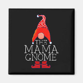 Mama Gnome Family Matching Group - kerstkleding Magneet (Voorkant)