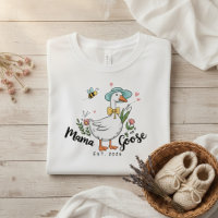 Mama Goose Est Schattige Vrouwelijke Esthetiek