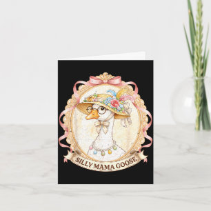 Mama goose vintage voor kinderen meisje vrouwen mo kaart