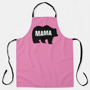 MAMA GRIZZLY BEER MOM FUNNY KITCHEN SCHORT
