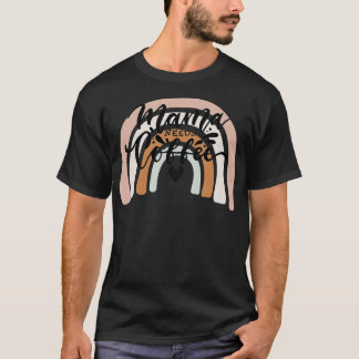 Mama heeft Coffee Boho Rainbow mama's leven nodig T-shirt