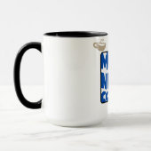Mama heeft Coffee Typografie-Mok nodig Mok (Links)