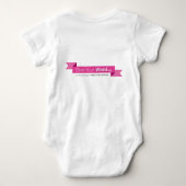 Mama heeft haar woord gegeven romper (Achterkant)