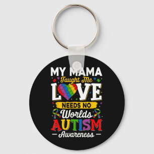 Mama heeft me geleerd dat liefde geen woorden nodi sleutelhanger