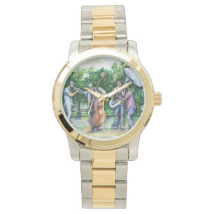 Mama heeft me nooit gewaarschuwd over Tuba Players Horloge