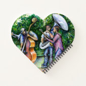 Mama heeft me nooit gewaarschuwd over Tuba-spelers Notitieboek (Achterkant)