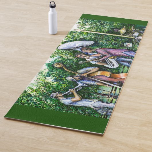 Mama heeft me nooit gewaarschuwd over Tuba-spelers Yogamat (In situ)