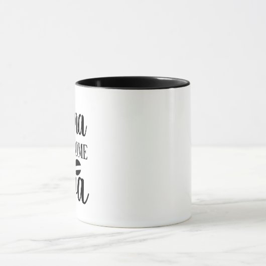Mama heeft wat Java koffieboon nodig Mok (Midden)