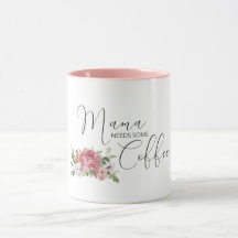 Mama heeft wat koffie nodig