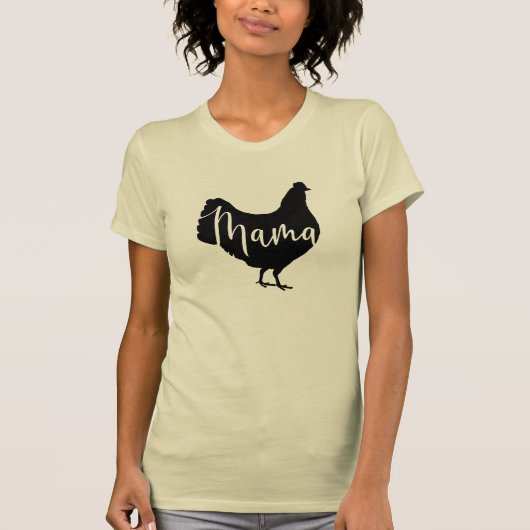 Mama Hen Chicken T-shirt (Voorkant)