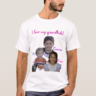 mama houdt van haar kleinkinderen t-shirt