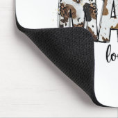 mama houdt van haar kudde luipaard Koeienhuid voor Muismat (Hoek)