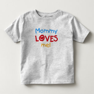 Mama houdt van me kinder shirts